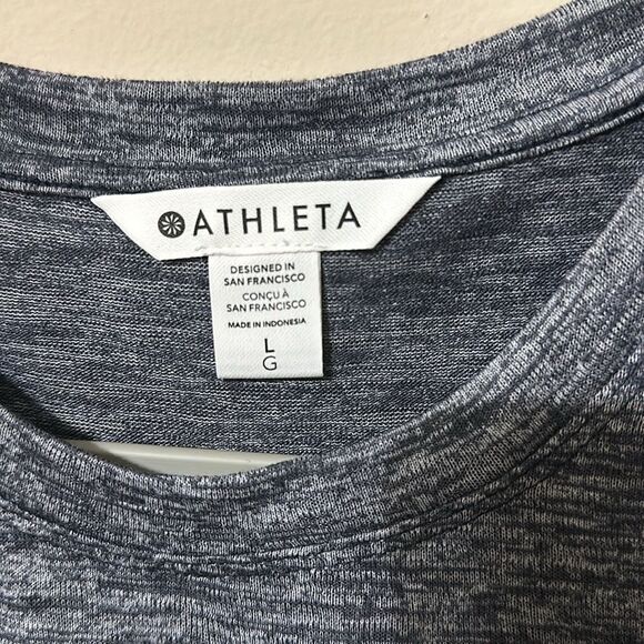 NWT Athleta Breezy Heather Tank Women's Sleeveless Top - Picture 2 of 4